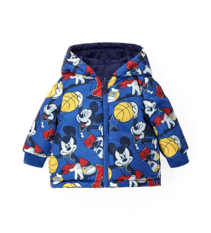 Baby boy's reversible disney mickey jacket