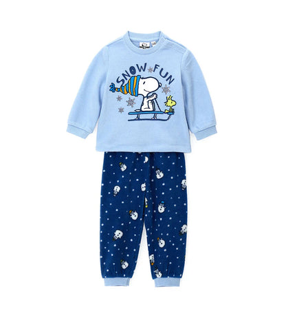 Baby boy's snoopy pajamas