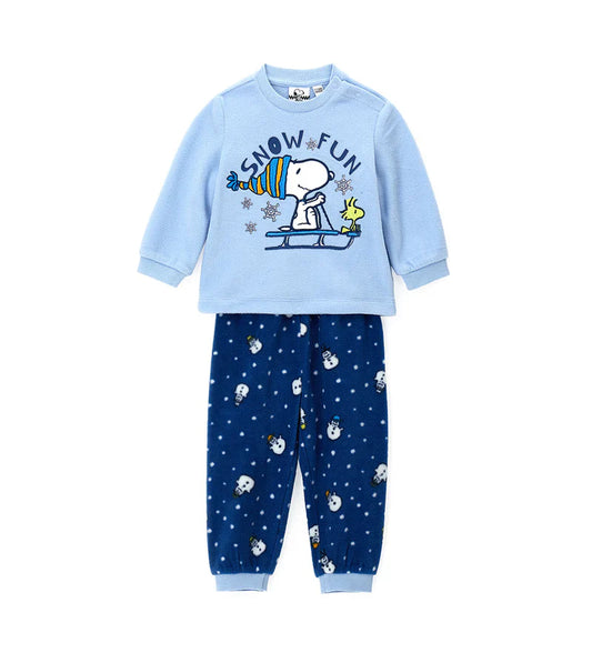 Baby boy's snoopy pajamas
