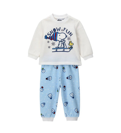 Baby boy's snoopy pajamas