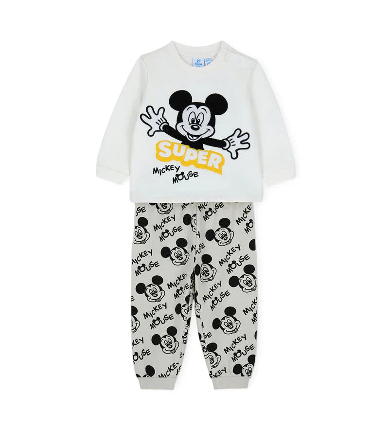 Baby boy's disney mickey pajamas