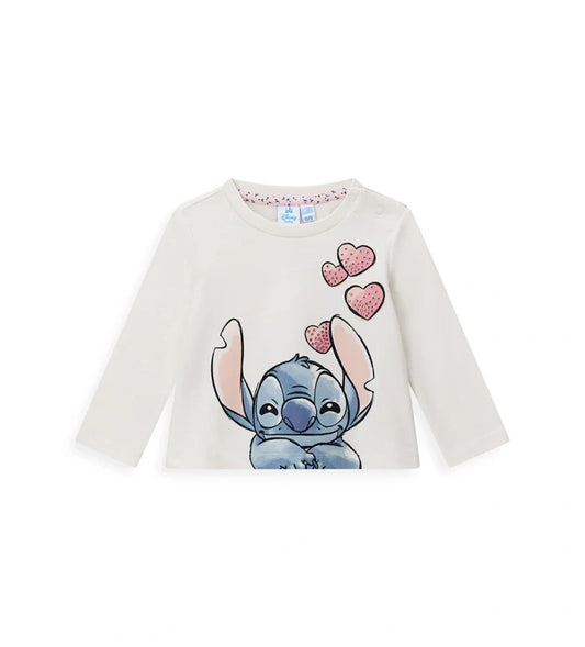 Baby girl's disney stitch t-shirt