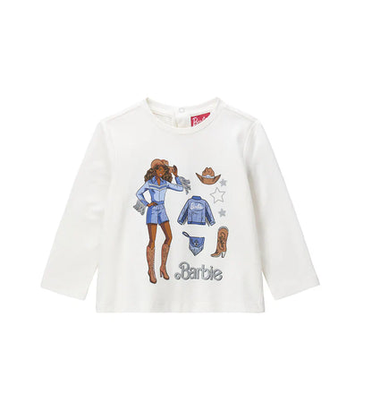Baby girl's barbie t-shirt