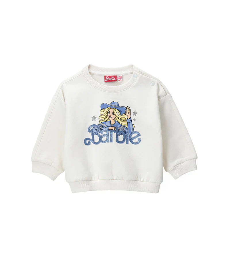 Baby girl's barbie sweatshirt