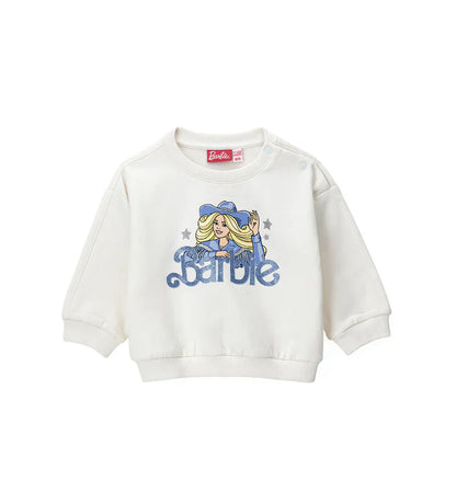 Baby girl's barbie sweatshirt