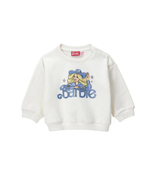 Baby girl's barbie sweatshirt