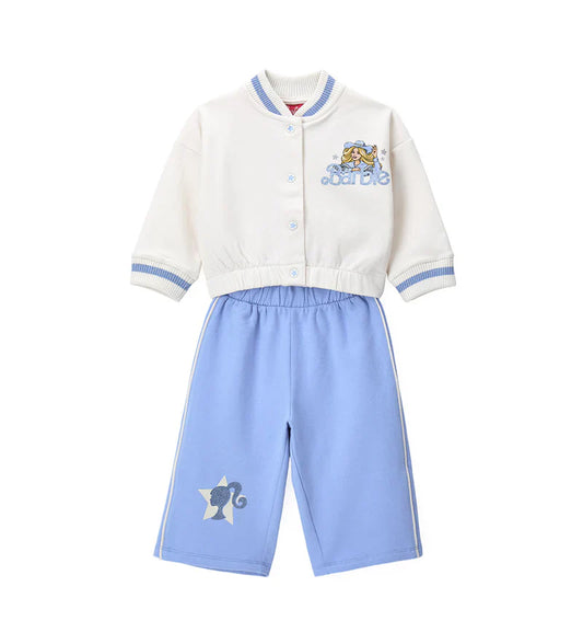 Baby girl's barbie tracksuit