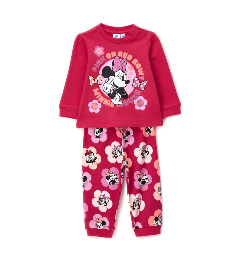 Baby girl's disney minnie pajamas