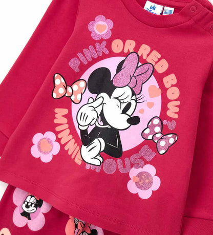 Baby girl's disney minnie pajamas