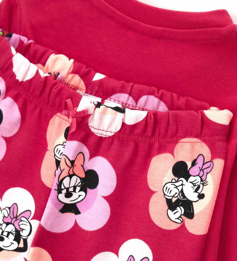 Baby girl's disney minnie pajamas