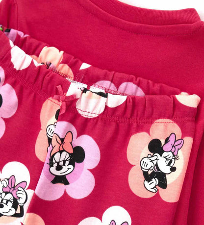 Baby girl's disney minnie pajamas