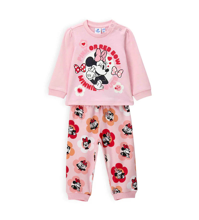 Baby girl's disney minnie pajamas