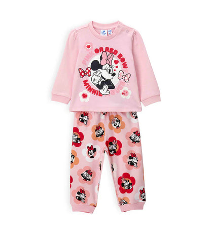 Baby girl's disney minnie pajamas