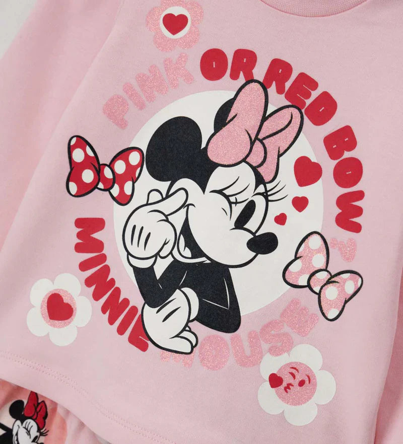 Baby girl's disney minnie pajamas