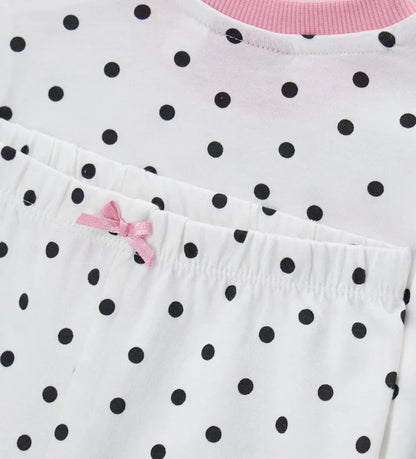 Baby girl's barbie pajamas