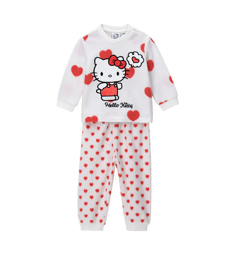 Baby girl's hello kitty pajamas