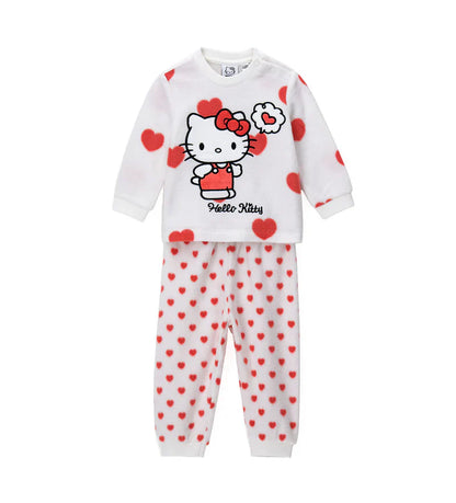 Baby girl's hello kitty pajamas