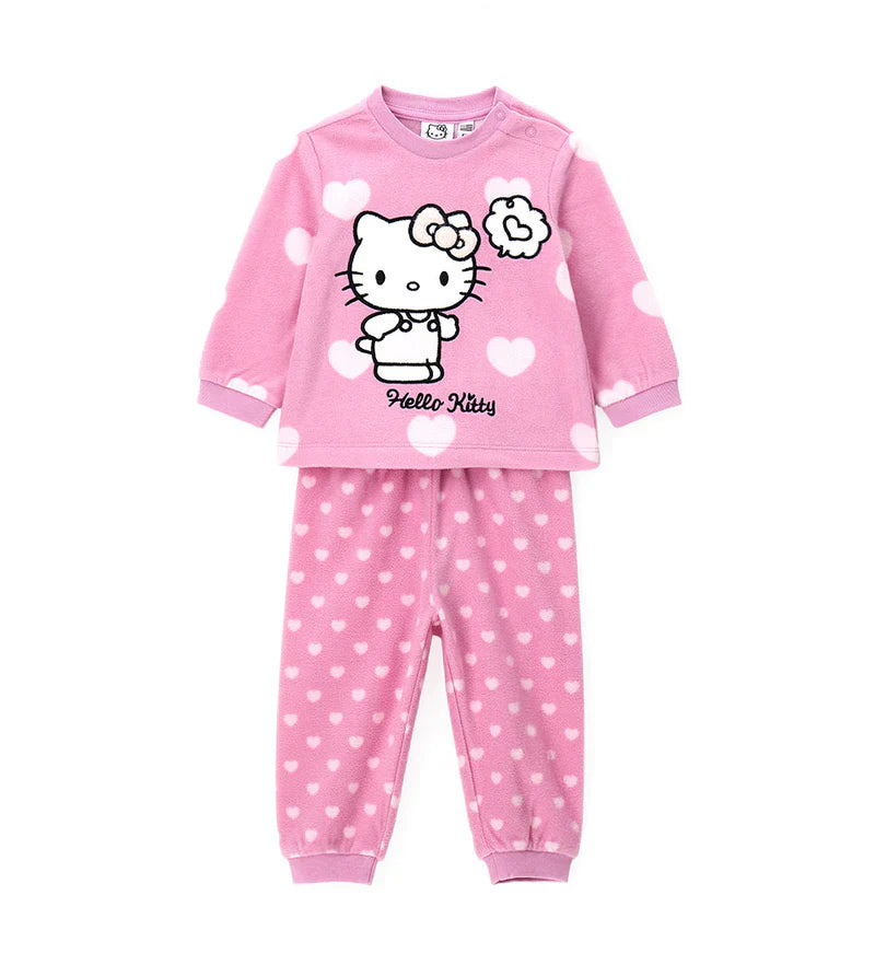 Baby girl's hello kitty pajamas