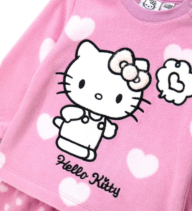 Baby girl's hello kitty pajamas