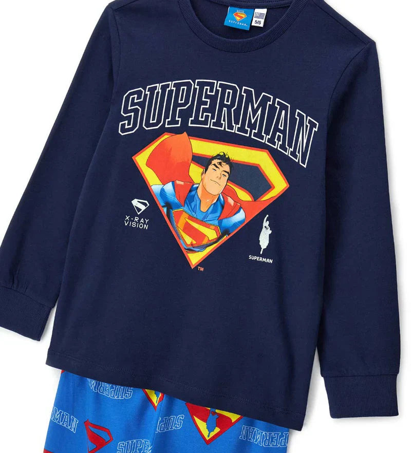 Boy's superman pajamas