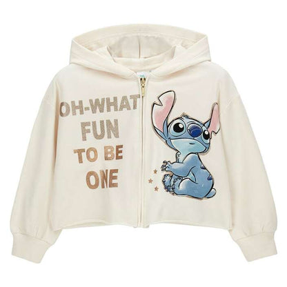Girl's disney stitch jacket