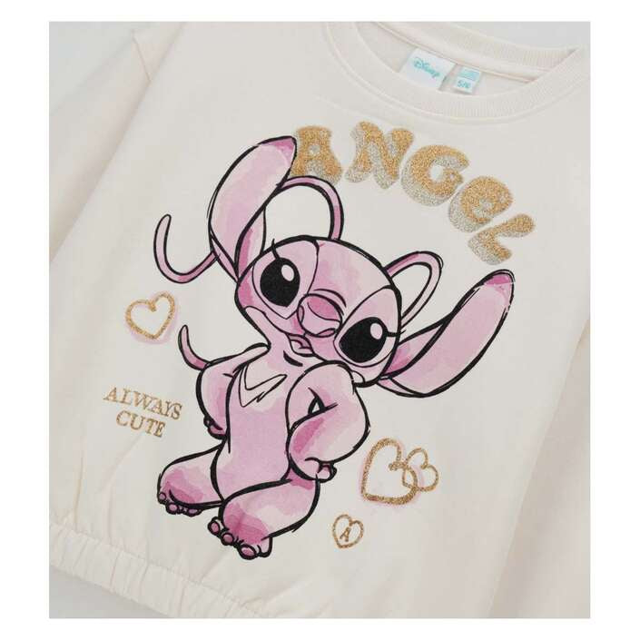 Girl's disney stitch sweatshirt