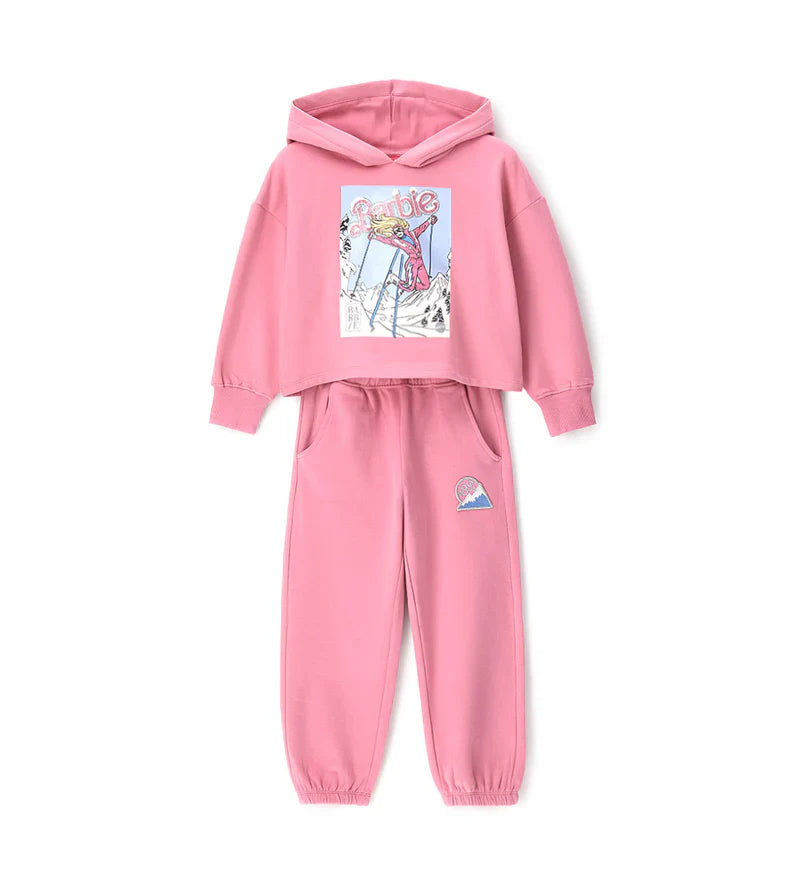 Girl's barbie tracksuit