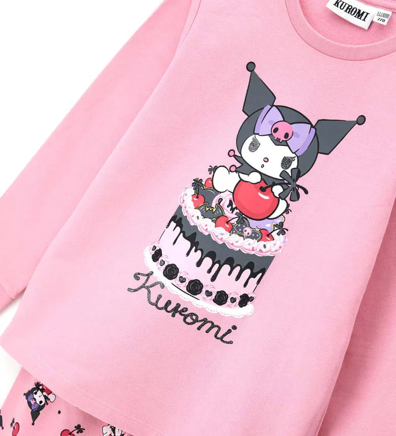 Girl's hello kitty kuromi pajamas