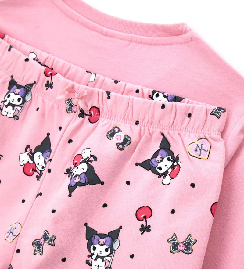 Girl's hello kitty kuromi pajamas