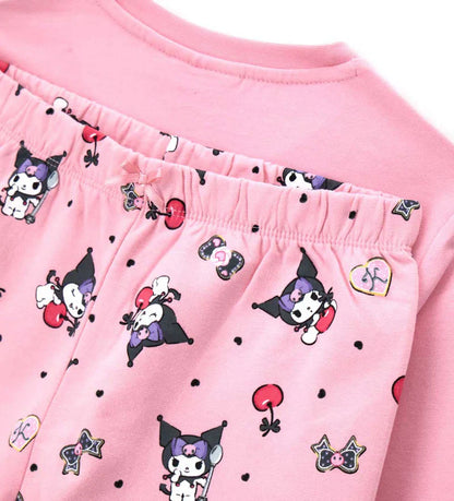 Girl's hello kitty kuromi pajamas