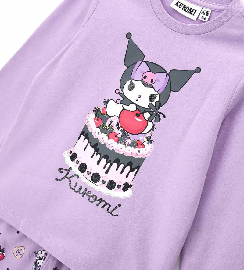 Girl's hello kitty kuromi pajamas