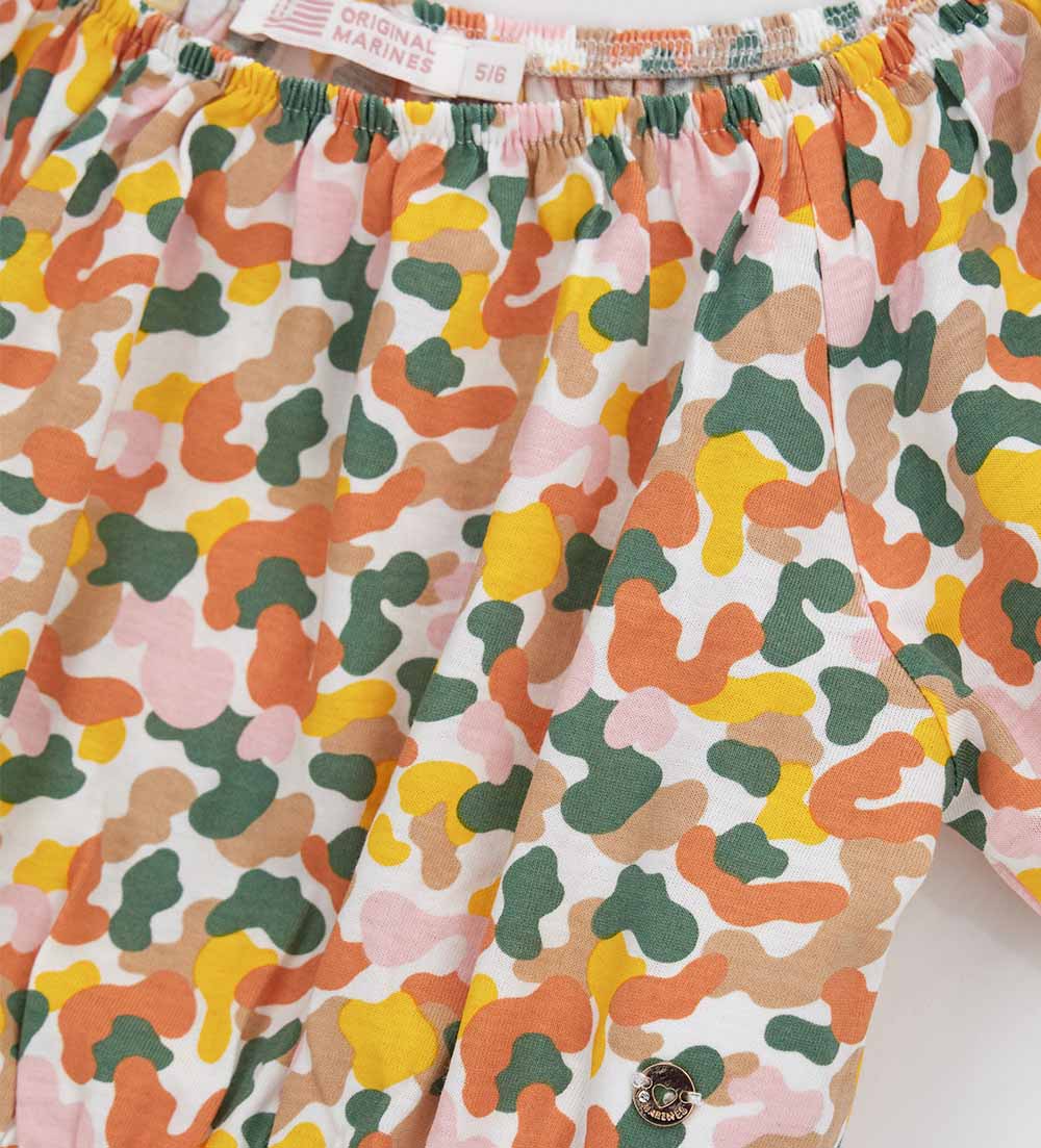 Girl's boat neck top