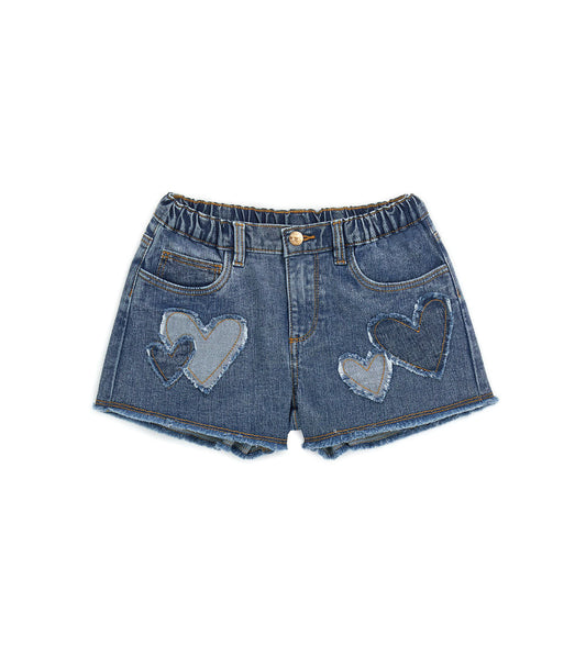 Girl's denim shorts