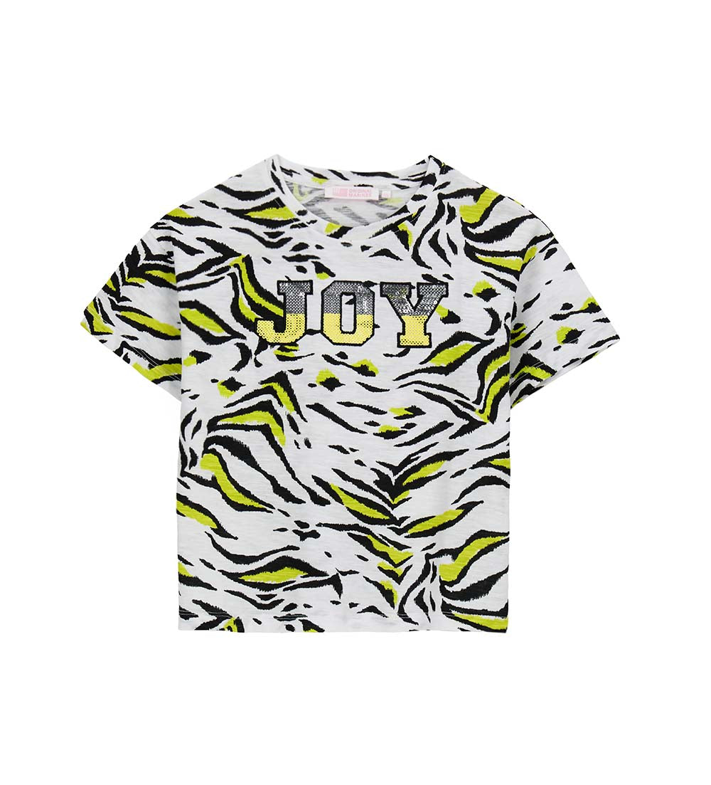 Girl's zebra t-shirt