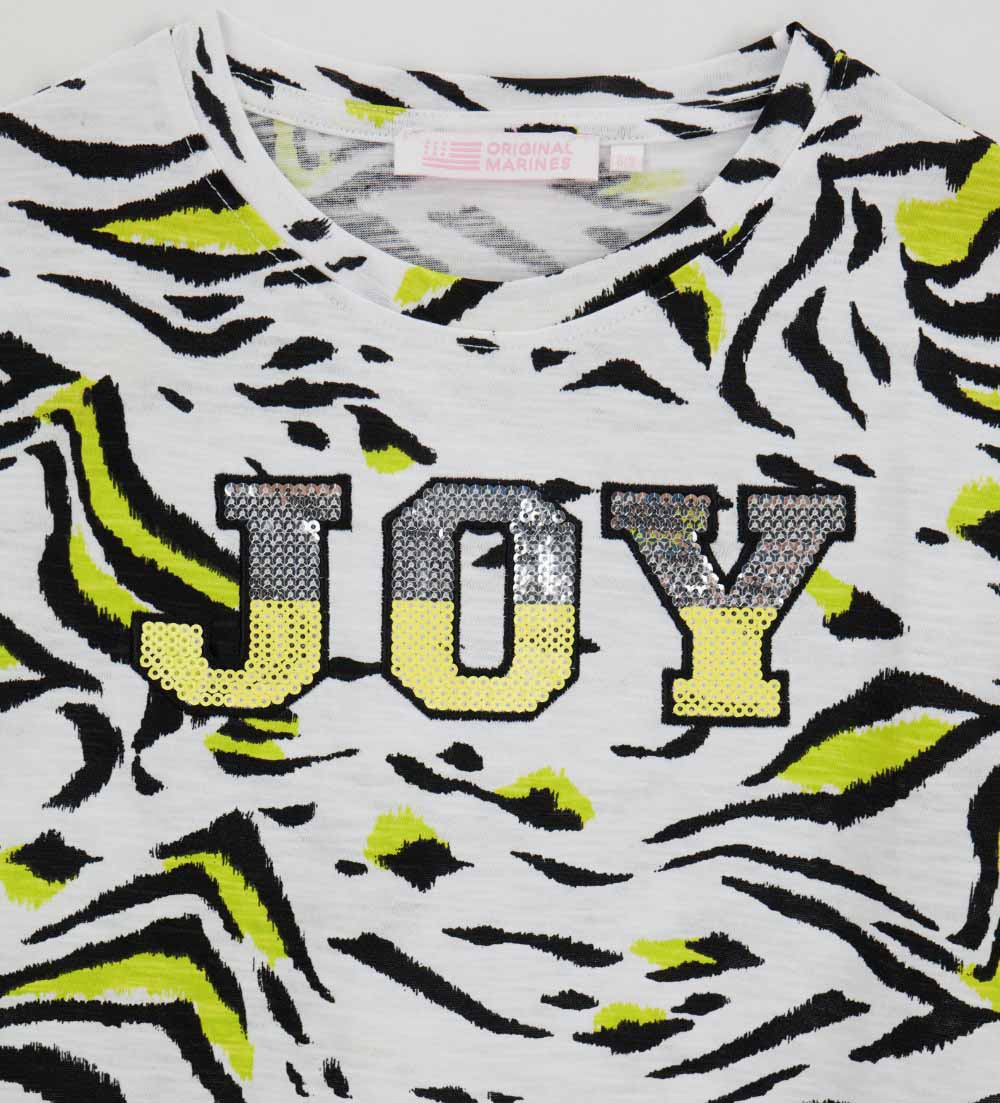 Girl's zebra t-shirt