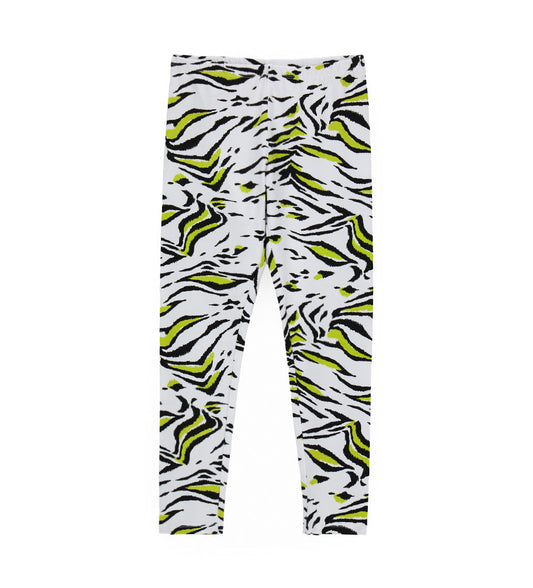 Girl's zebra leggings