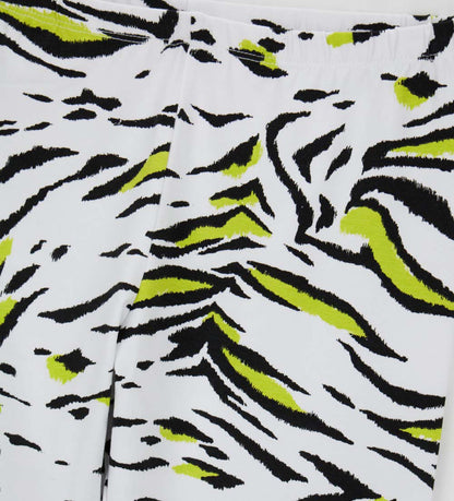 Girl's zebra leggings