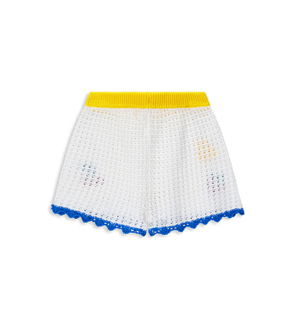 Girl's knitted shorts