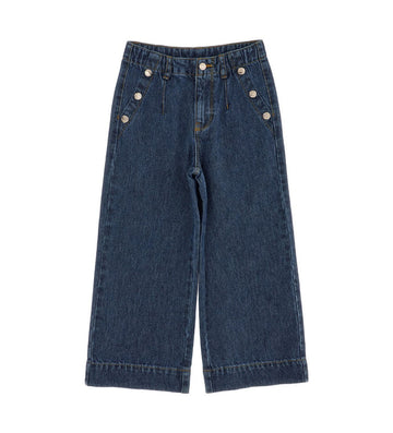 Girl - Straight Leg Jeans 9 - 10 Y Blue