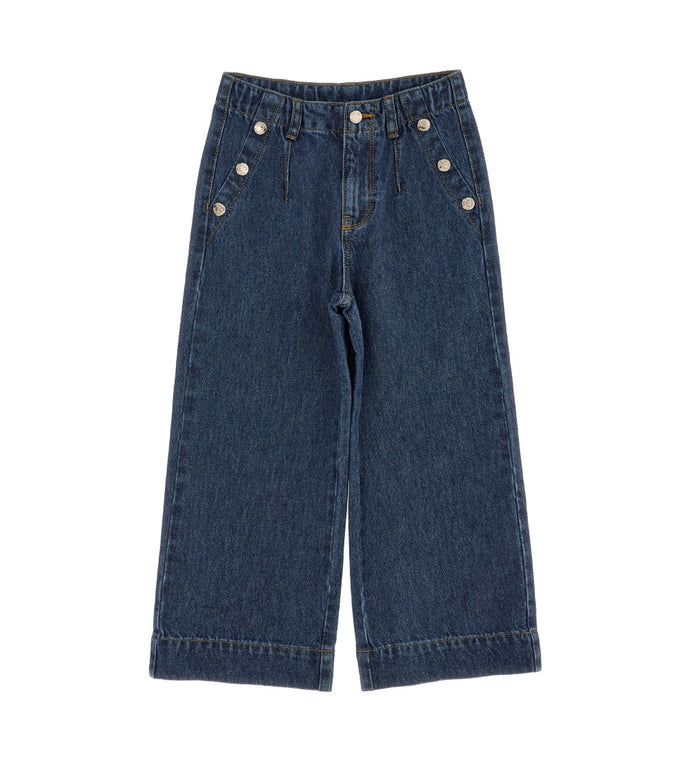 Girl - Straight Leg Jeans 9 - 10 Y Blue