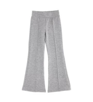 Girl - Bell-bottom Leggings 9 - 10 Y Grey