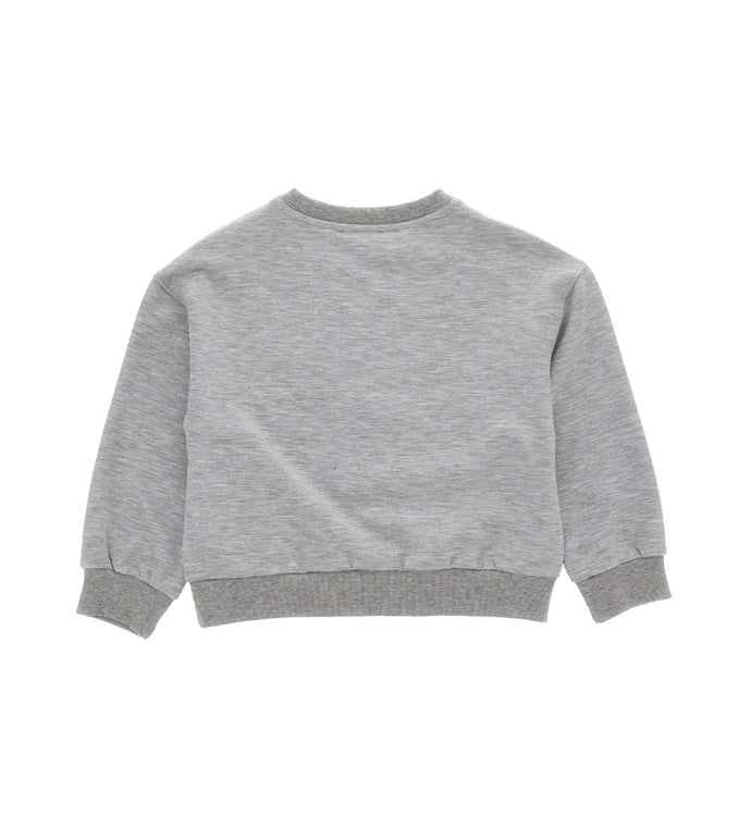 Girl - Teddy Bear Sweatshirt 9 - 10 Y Grey