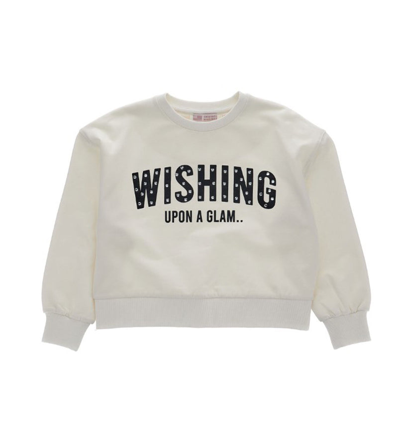Girl - Printed Sweatshirt 9 - 10 Y White