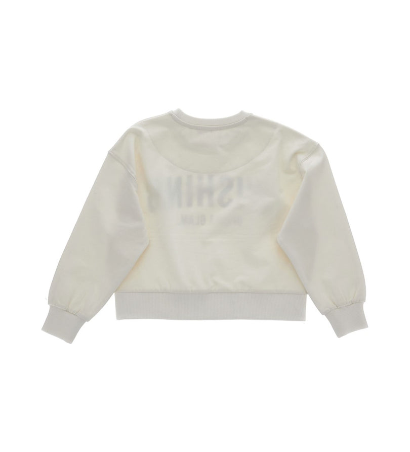 Girl - Printed Sweatshirt 9 - 10 Y White