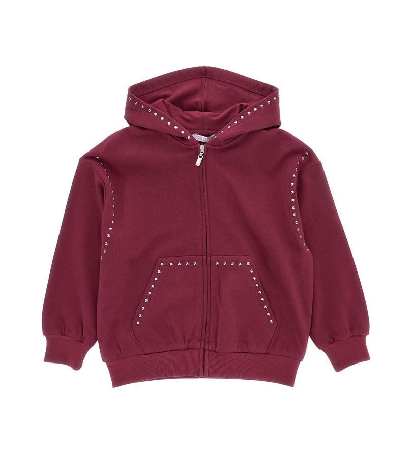 Girl - Studded Sweatshirt 9 - 10 Y Pink
