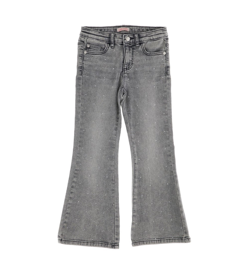 Girl - Flare Leg Jeans 9 - 10 Y Grey