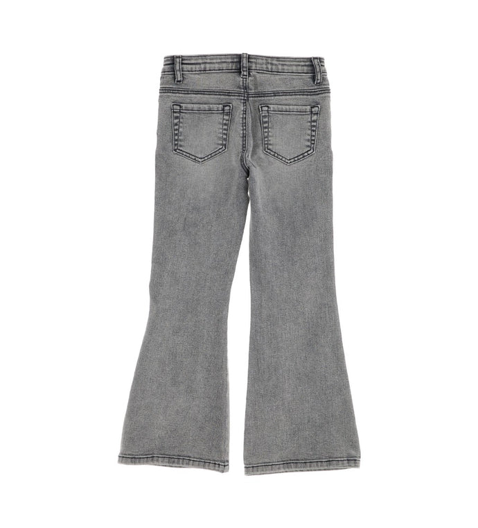 Girl - Flare Leg Jeans 9 - 10 Y Grey