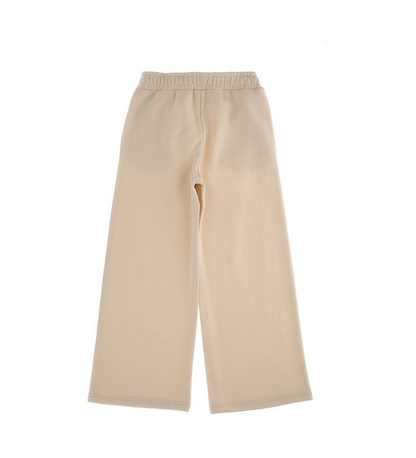 Girl - Wide Leg Jogger 9 - 10 Y Beige