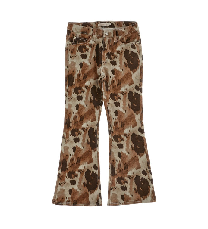 Girl - Flare Pants 9 - 10 Y Brown