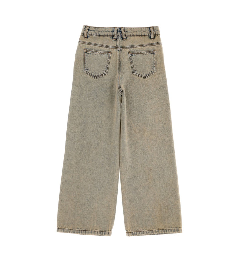 Girl - Studded Jeans 9 - 10 Y Beige